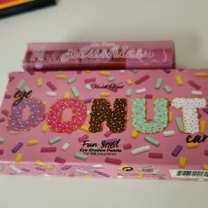 Violet Voss Pink and Brown Donut Party Banner